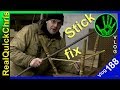 fixing a chair with a stick!     vlog 188