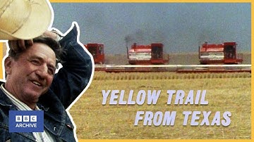 1976: Texas to Canada - 2000 Miles of Harvest | World About Us | Classic Documentary | BBC Archive