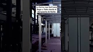 🚌¿Como llegar a Tokio 🇯🇵 fácil y económico desde el Aeropuerto de Narita? #shorts #tokyo #tips