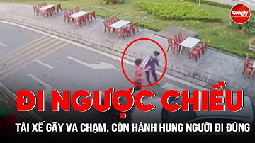 Quảng Ninh: Tài xế lái ô tô đi ngược chiều gây va chạm còn hành hung người đi đúng | PLCS