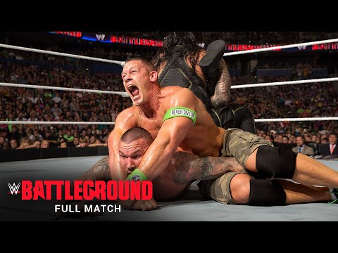 FULL MATCH: Roman Reigns Vs. Randy Orton Vs. Kane Vs. John Cena –Title Match: WWE Battleground 2014