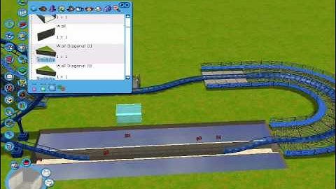 Roller Coaster Tycoon 3 - Tips & Tricks - Floorless Dive Machine.wmv