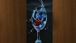 How to draw a realistic glass of water | How to draw