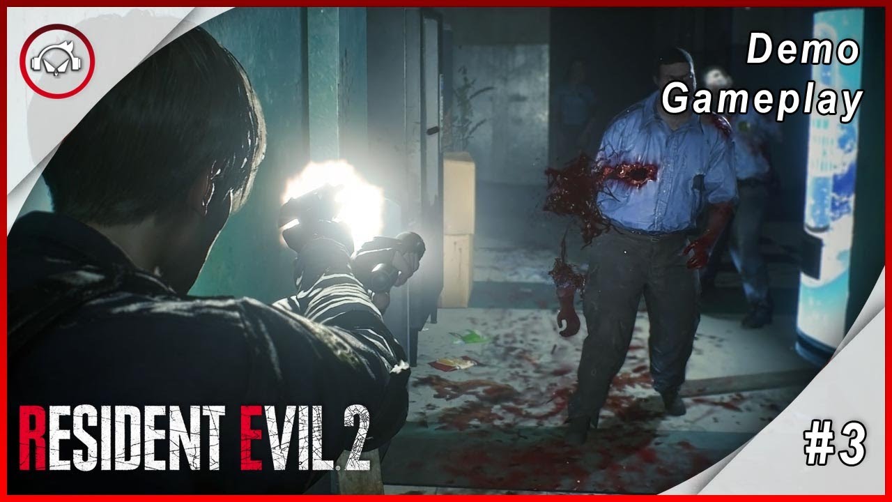 Miniatura do vídeo Resident Evil 2 Remake, Leon Demo #3 Gameplay