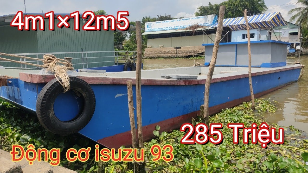 (Đã Bán) phà sắt đẹp đi 05 4m1×12m5