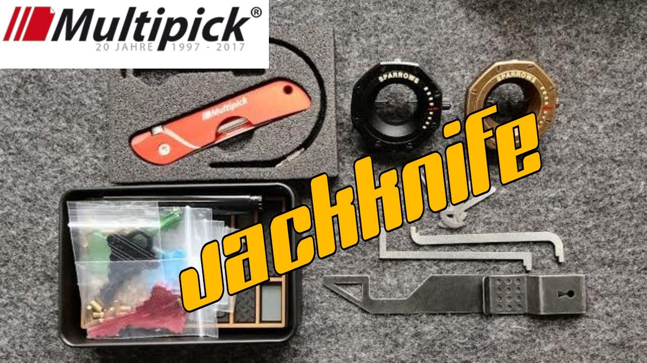 1071) Review: Multipick Jackknife Lock Pick 