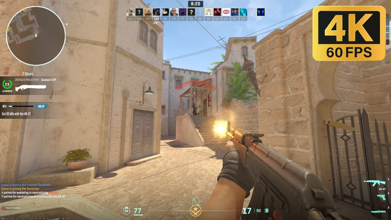 Counter Strike 2 Deathmatch Gameplay 4K60FPS (No Commentary) - YouTube