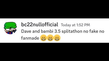 Splitathon v3 dave and bambi 3.5 Fanmade