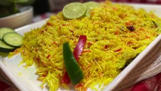 طريقة عمل أراز حضرمي على اصوله | How to make Hadrami Rice | Homemade Yellow rice