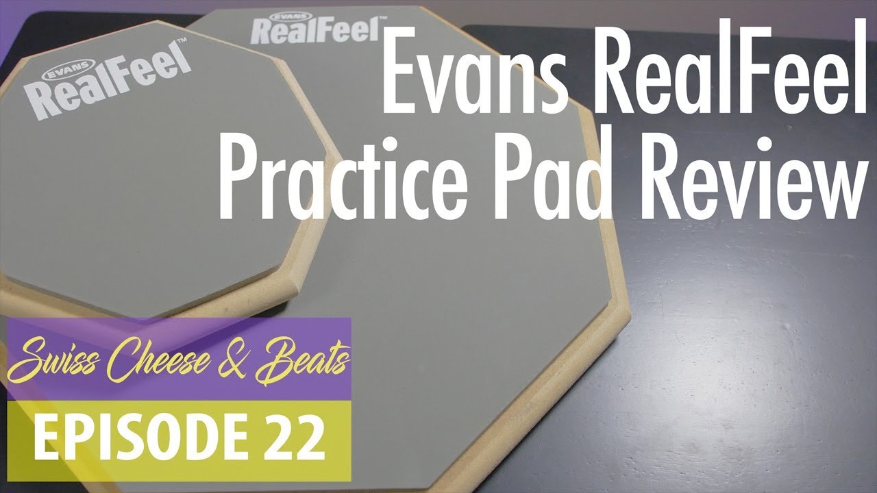 Evans RealFeel Practice Pad Review & Sound Test