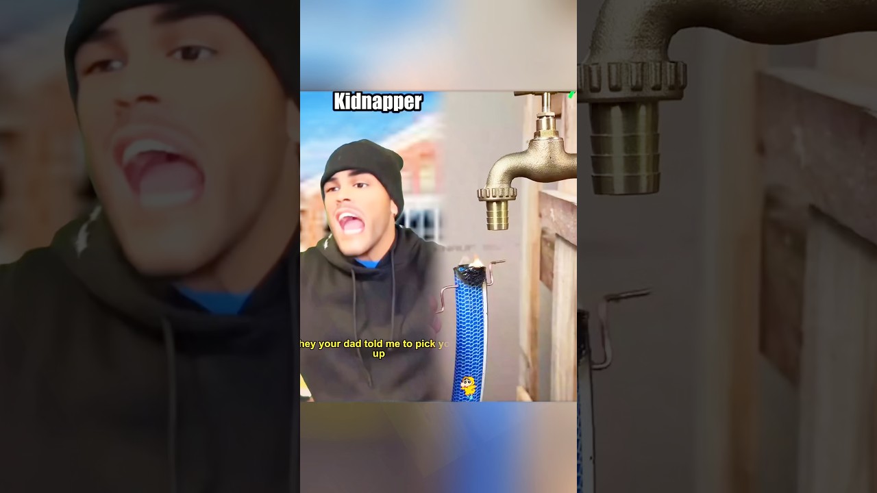HOW TO MAKE THE KIDNAPPER NOT WANT YOU ANYMORE…😂💀#comedy #viral