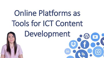 LO5 Online Platforms as Tools for ICT Content Development