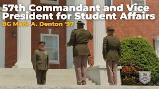 Norwich University Names BG Mark Denton ’97 as 57th Commandant
