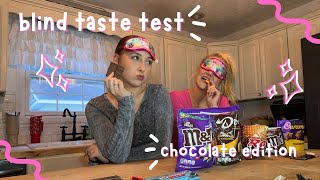 BLIND TASTE TEST (CHOCOLATE EDITION)