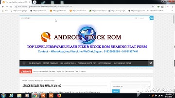 Marlax MX100 Flash File MT6580 Dead & Hang Logo Fix Firmware