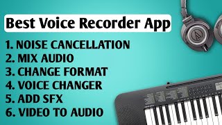 Best voice recording app {NO ADS} youtubers के लिए Free 100%🔥 | best voice recorder app #shorts screenshot 2