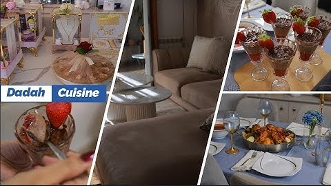لقطات من يوم الدفوع و الفاتحة تاع وليدي❤️روتين النظافة و النظام👌تحلية ساهلة و البنة👍عشاء بسيط و متول