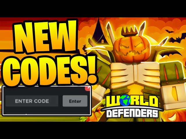 Roblox World Defenders Codes (December 2023)