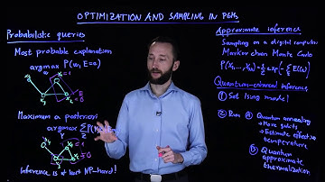 Quantum Machine Learning - 31 - Optimization and Sampling in PGMs