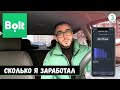 Работаю в такси BOLT. Часть третья "Итоги! Сколько я заработал за неделю в Болт".