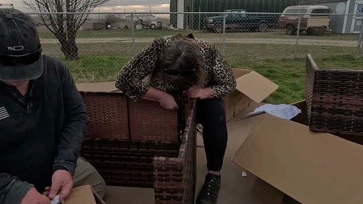 Assembling the LHBcraft 7 Piece Patio Furniture Set