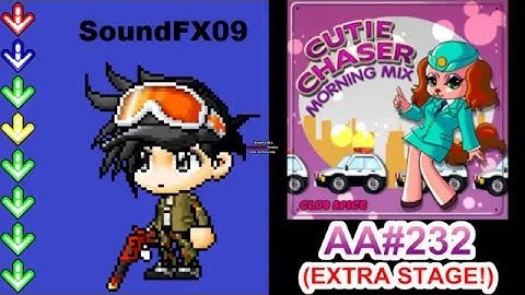 CUTIE CHASER (MORNING MIX) - HEAVY - AA#232 (EXTRA STAGE FC#4) on DDR EXTREME (AC, Japan)