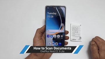 OnePlus Nord CE 3 Lite 5G: How to scan document