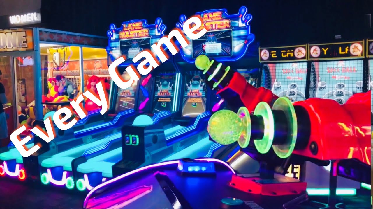 Myrtle Beach Dave & Buster's New Games Full Tour YouTube