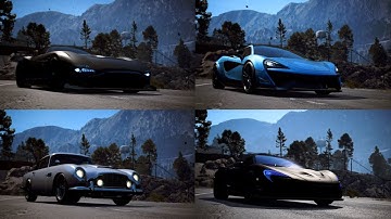 NFS Payback - The Fastest LV399 British Cars | Aston Martin vs Mclaren (Lap Time Comparison)