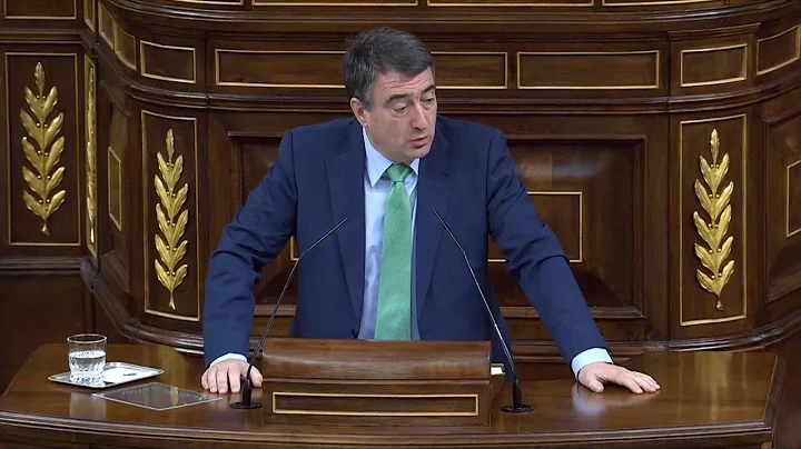 Aitor Esteban / Debate de Investidura/ 07 de enero...