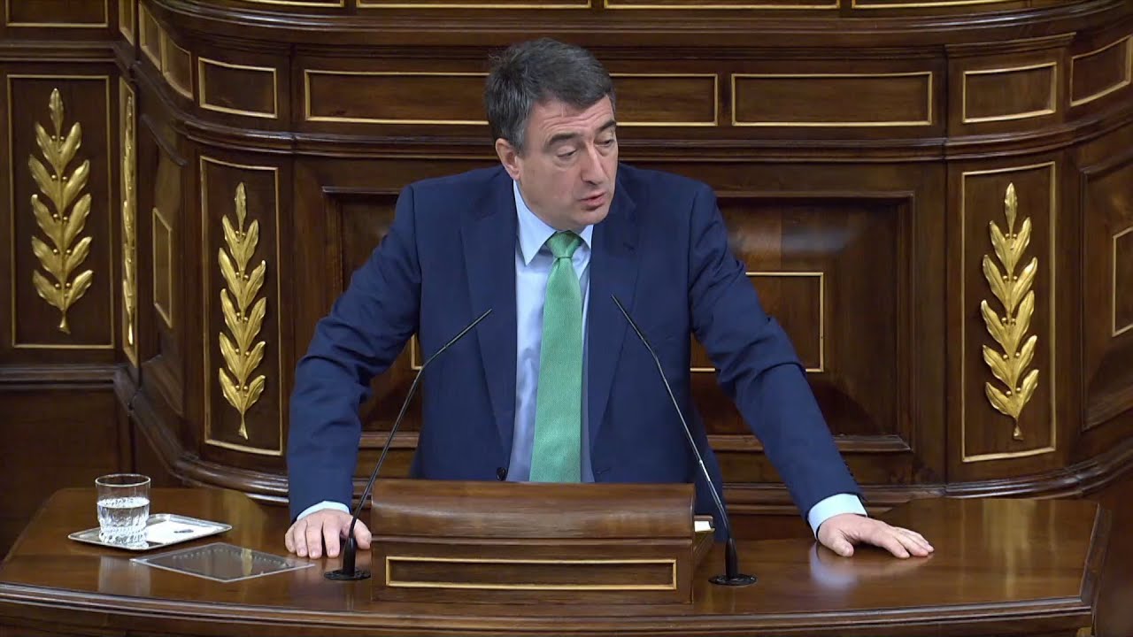 Aitor Esteban / Debate de Investidura/ 07 de enero 2020