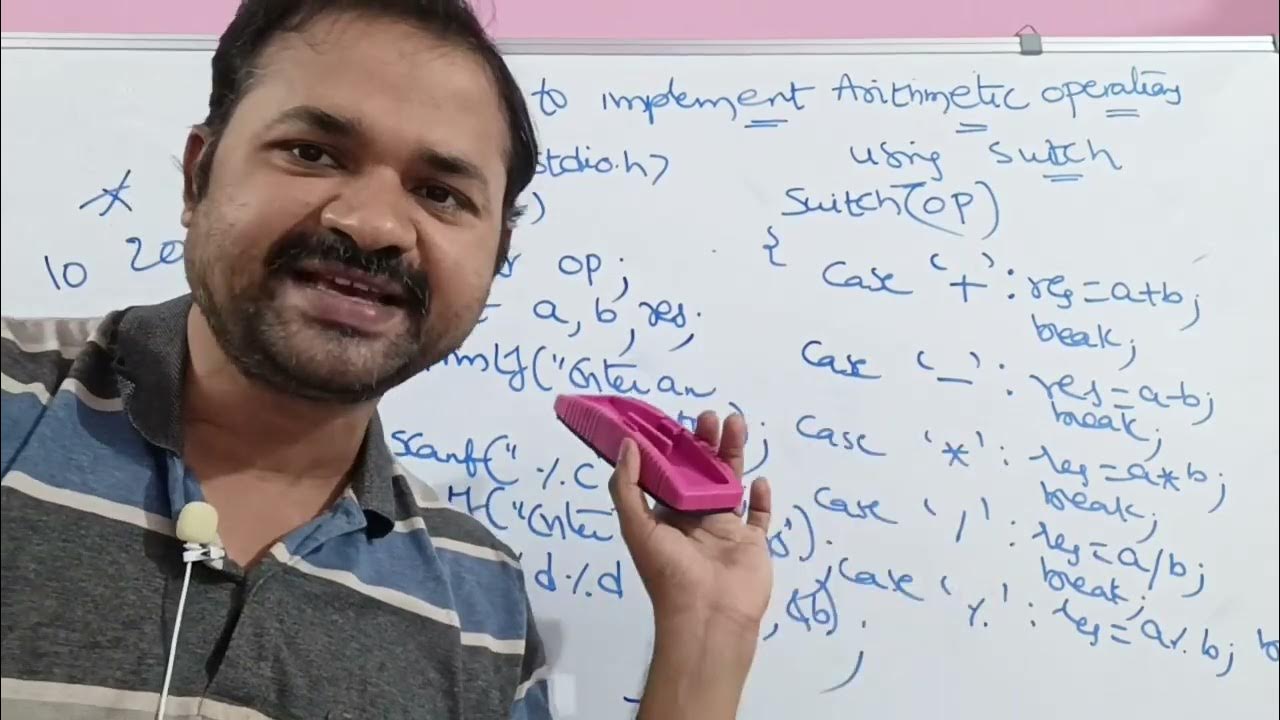 C Program To Implement Arithmetic Operations Using Switch In Telugu c-program-to-implement-arithmetic-operations-using-switch-in-telugu