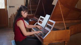 CPE Bach Fantasia in C, Wq59.6, Tzu-Yu Yang, fortepiano