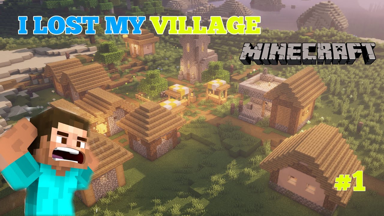 I LOST MY VILLAGE IN MINECRAFT SURVIVAL #1 JAVA EDITION - YouTube