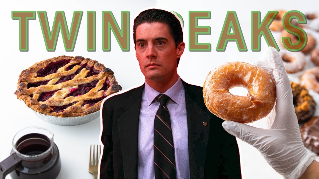 I recreate the Food from Twin Peaks. (cherry pie, donuts, coffee…)