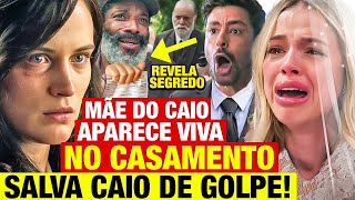 TERRA E PAIXÃO Agatha e Gentil PARAM CASAMENTO DO CAIO E GRAÇA e Revela segredo Resumo capítulo hoje