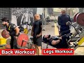 Aur Fir Mai Chalne Layak Nahi Raha🤣|| Back And Legs Workout With Guruji🙏🏼