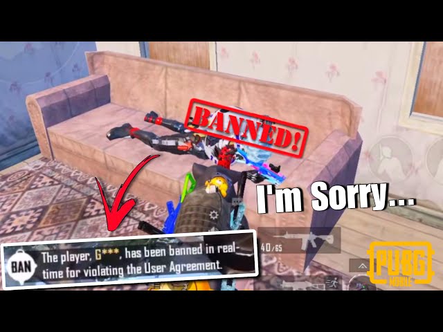 PUBG MOBILE banned my fan's account 🤡 class=