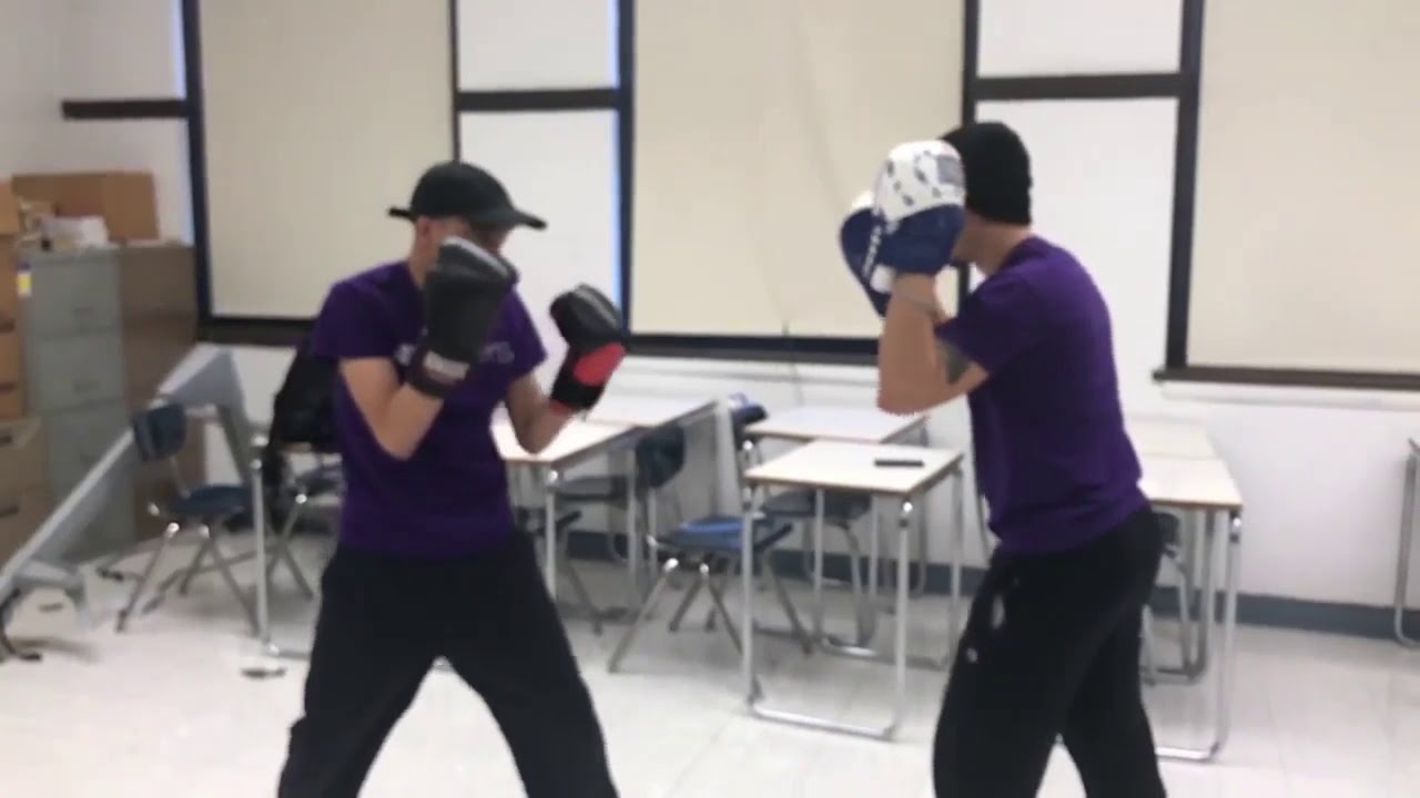 Boxing pads work YouTube