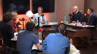 Antoine Duléry et Radu Mihaileanu dans A La Bonne Heure !