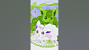 Thumbnail of Alolan Vulpix x Vulpix edit|Requested by @ariruli8334|🤎🤍DJ Becky G - Shower🤍🤎|#pokemon #vulpix