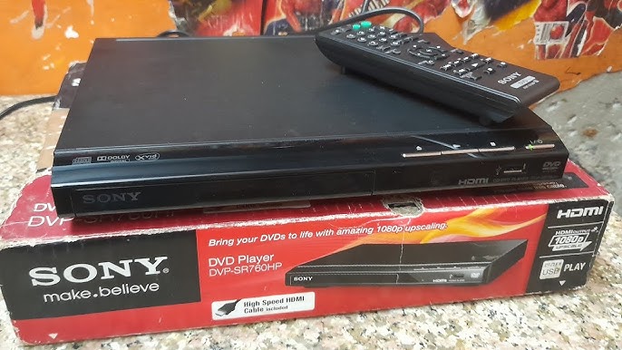 Sony DVD-Player DVP-SR760H - YouTube