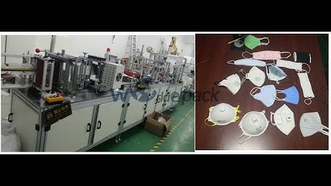 Fully Automatic Face Mask Machine for N95 FFP2 FFP3 with Breathe Valve