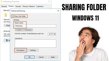 Cara sharing folder di windows 11