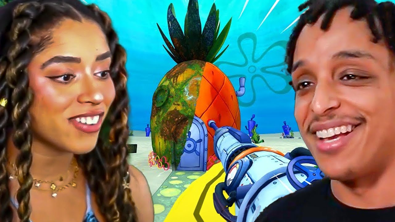 Agent Rizzy Agent Rizzes Up While Cleaning Bikini Bottom - YouTube