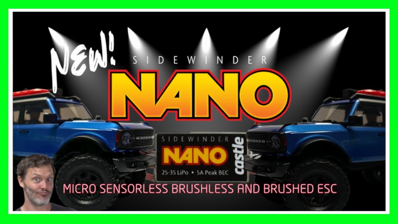 Castle Creations NANO ESC Unveiled! 🔧 | Exclusive Insights with John Robert from Holmes Hobbies!