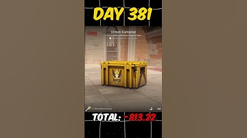 A Case A Day Until I Get A Gold! (Day 381) #shorts #cs2 #csgo #knife #gloves #gaming #goldgoldgold
