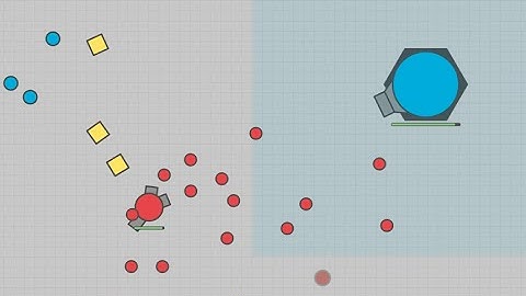 Diep.io Gameplay - TROLLING RACE WITH TRI-ANGLE