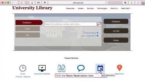 Study Room Reservation in 6 Steps