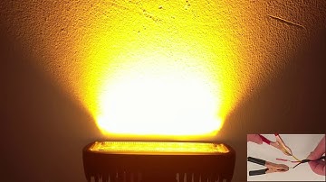 BraveWAY 921S LED Light Bar 6 inch Dual Color Led Pods Amber Light